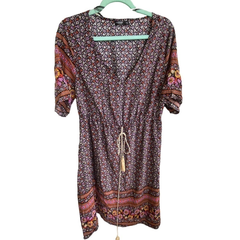 Boho Large XL Style Bundle Dresses Tank Suede Leather Purse + Accessories - Picture 2 of 14